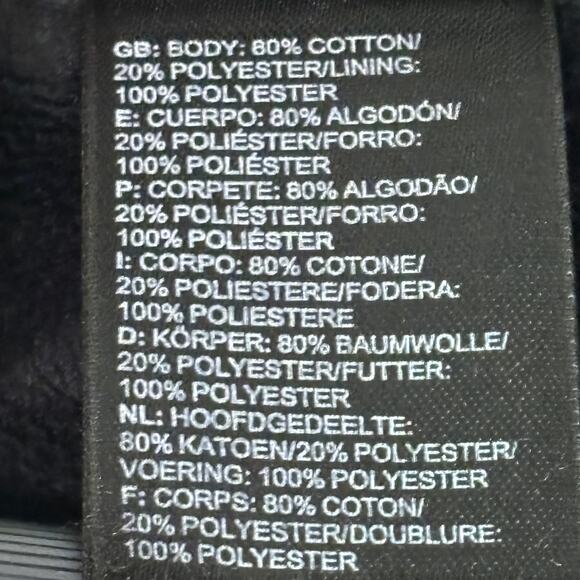 The North Face Womens Jacket Medium Black Caroluna Quilted Fleece Lined Coat - Picture 9 of 10